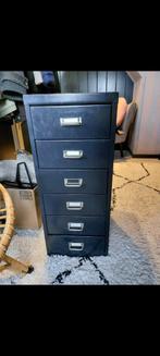 Zwart ladekastje - Gebruikt, goede staat, Ophalen, Minder dan 50 cm, Gebruikt, Minder dan 100 cm