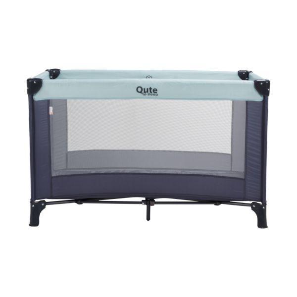 Qute Campingbedje met matras en aankleedkussen, Kinderen en Baby's, Babywiegjes en Ledikanten, Zo goed als nieuw, Reisbedje, Ophalen of Verzenden