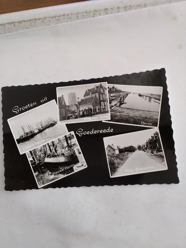 GROETEN UIT GOEDEREEDE  5 afbeeldingen, Verzenden, 1960 tot 1980
