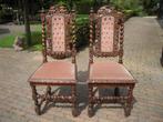 6 Antiek Engelse Stoelen., Antiek en Kunst, Antiek | Meubels | Stoelen en Banken, Ophalen