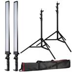 BRESSER BR-2250 LED Striplight Set, Audio, Tv en Foto, Fotografie | Fotostudio en Toebehoren, Ophalen, Zo goed als nieuw, Lamp of Flitsset
