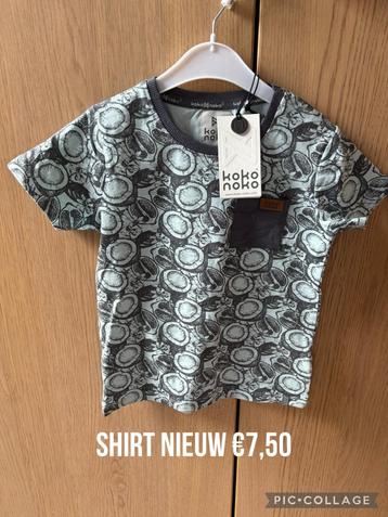 Koko noko shirt 116 jongen beschikbaar voor biedingen