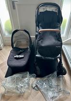 Nuna Mixx Next Caviar, Kinderen en Baby's, Gebruikt, Combiwagen, Verstelbare duwstang, Ophalen