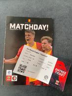 Programmaboekje Go Ahead Eagles - Feyenoord + kaartje, Verzamelen, Sportartikelen en Voetbal, Nieuw, Ophalen of Verzenden, Feyenoord