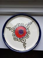 Decoratief Bord met Bloemmotief, Antiek en Kunst, Antiek | Keramiek en Aardewerk, Ophalen