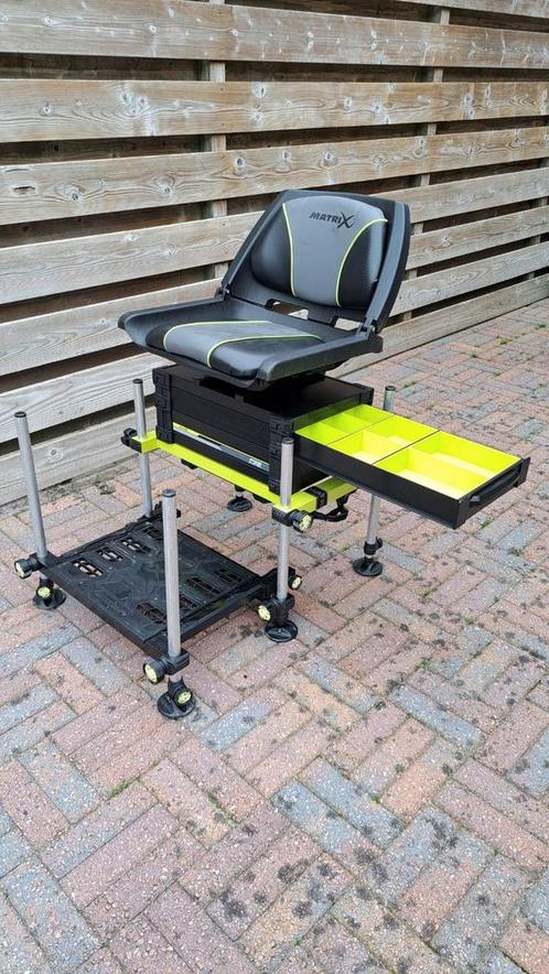 Matrix F25 system zitkist /visstoel, Watersport en Boten, Hengelsport | Witvissen, Zo goed als nieuw, Overige typen, Ophalen