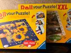 Ravensburger 2 x Roll your puzzle, Hobby en Vrije tijd, Verzenden, Meer dan 1500 stukjes, Zo goed als nieuw, Overige typen