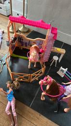 Te koop barbie paardenmanage, Ophalen of Verzenden, Zo goed als nieuw, Barbie