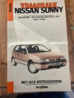 Vraagbaak Nissan Sunny, Auto diversen, Handleidingen en Instructieboekjes, Ophalen of Verzenden