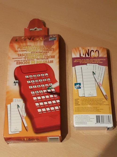 Lingo reis editie nieuw, Hobby en Vrije tijd, Gezelschapsspellen | Bordspellen, Nieuw, Ophalen of Verzenden