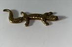 Vintage messing hagedis, Antiek en Kunst, Ophalen of Verzenden