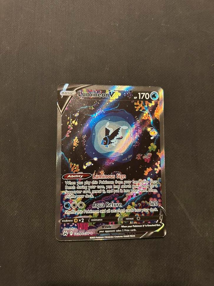 Pokemon - Luminion V GG39, Hobby en Vrije tijd, Verzamelkaartspellen | Pokémon, Nieuw, Losse kaart, Foil, Ophalen of Verzenden