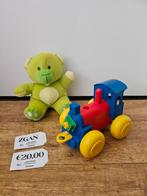 Tupperware tuppertoys wiebel locomotief gekleurd, Ophalen of Verzenden, Zo goed als nieuw, Rood, Overige typen