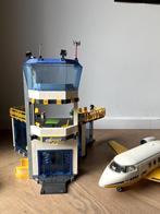 Playmobil vliegveld / airport 3186 met vliegtuig en extra's, Kinderen en Baby's, Speelgoed | Playmobil, Ophalen, Gebruikt, Complete set
