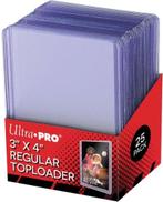 Ultra Pro 3 x 4 inch Regular Toploaders 25 stuks, Ophalen of Verzenden, Nieuw, Sleeves of Kaarthoesjes, Foil