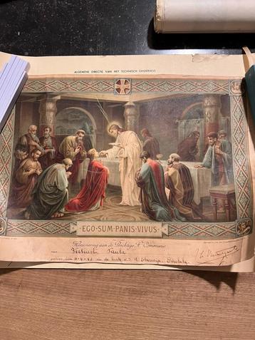 Oude diploma's middelbaar, toneel en cultuurspreiding, Plech beschikbaar voor biedingen