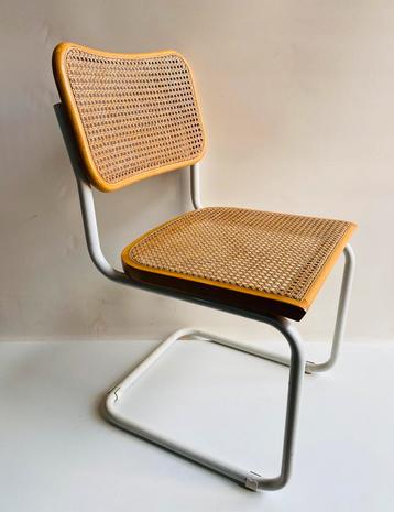 Marcel Breurer style stoel met webbing stoel , model B32 beschikbaar voor biedingen
