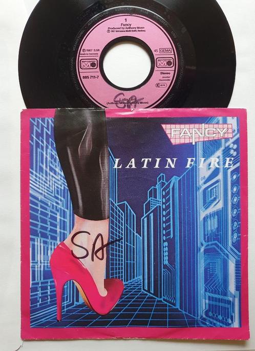 Fancy - Latin Fire, Cd's en Dvd's, Vinyl Singles, Zo goed als nieuw, Single, Dance, 7 inch, Ophalen of Verzenden