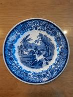 Wandbord blauw lasso petrus regout, Ophalen of Verzenden