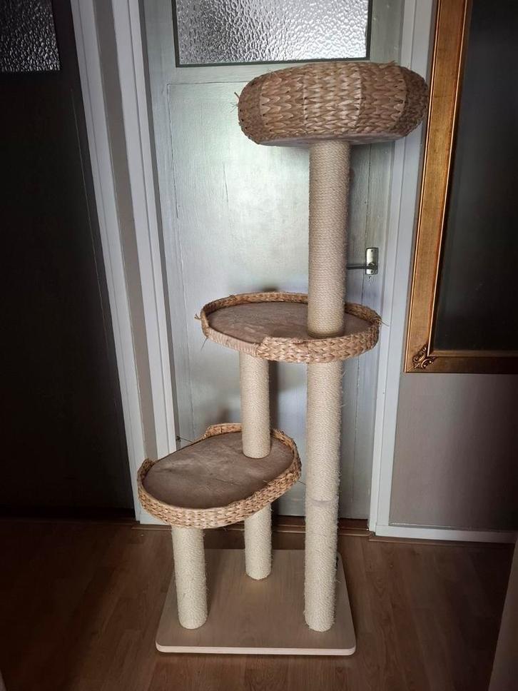 Krabpaal natural home 3, Dieren en Toebehoren, Kattenmanden, Ophalen