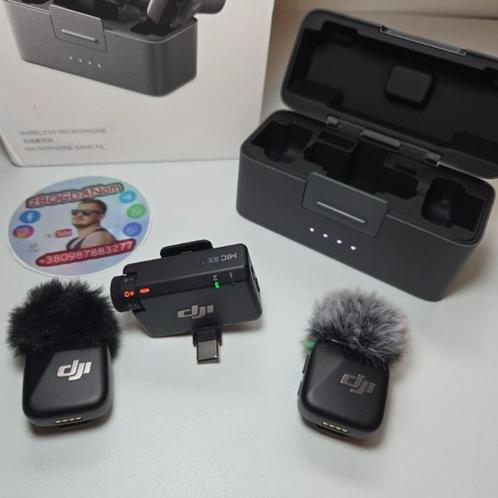 DJI Mic Mini COMPLETE SET, 2 Microphones with Charging Case, Muziek en Instrumenten, Microfoons, Nieuw, Studiomicrofoon, Ophalen of Verzenden