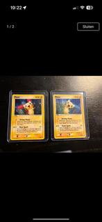 Pokémon Kaarten Plusle Minun Holo/12 EX Trainer Kit, Ophalen of Verzenden, Zo goed als nieuw