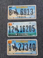 Kentekenplaat Wyoming USA Nummerplaat nummerbord License VS, Ophalen of Verzenden