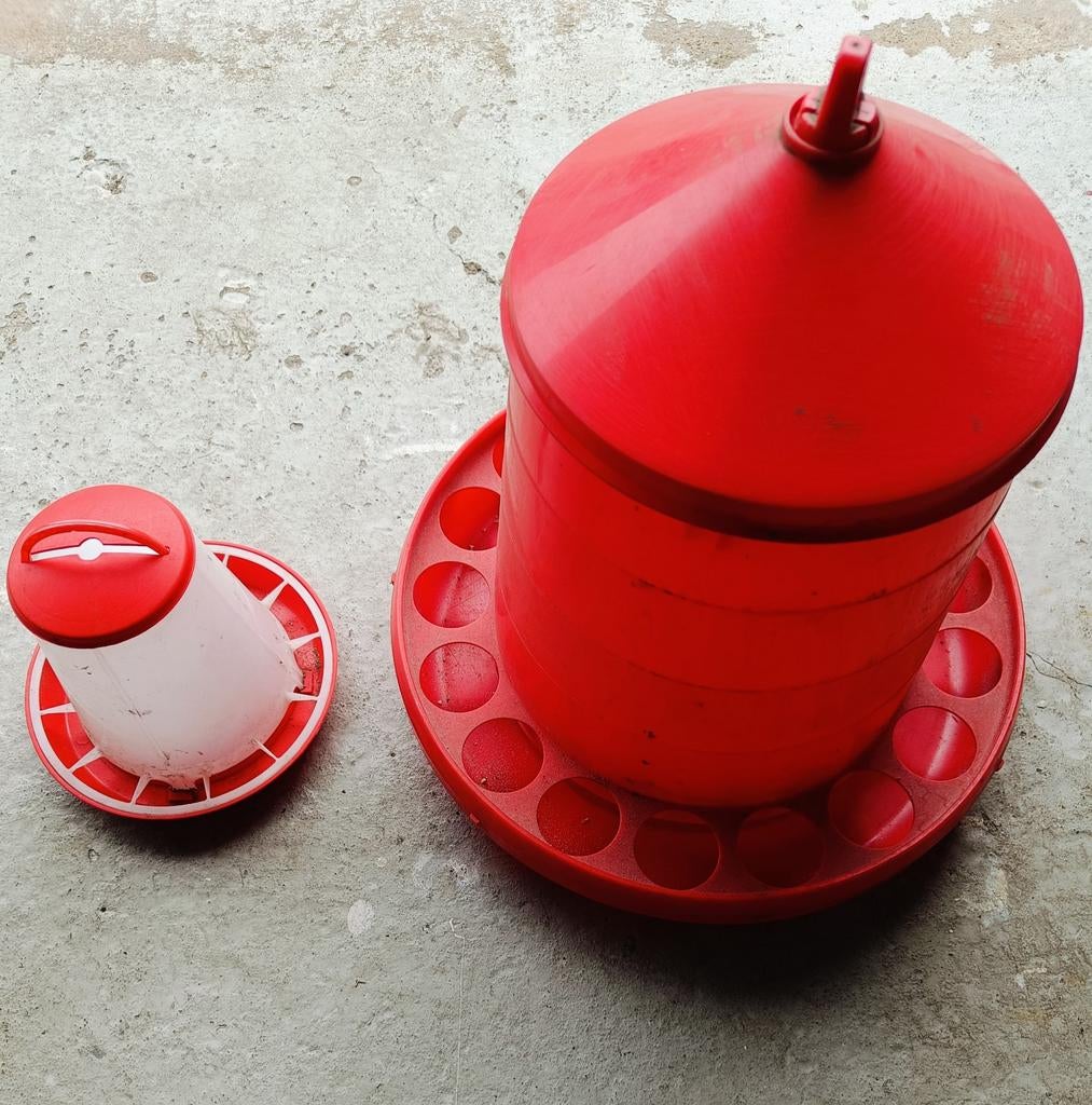 Voersilo voerbak kippen, Dieren en Toebehoren, Pluimvee | Toebehoren, Ophalen, Drinken en Voederen