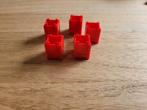 Partij N807=5x Nieuwe rode Lego containers (Meerdere setjes)