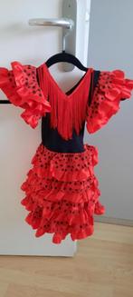 Spaanse kinder flamenco jurk, maat 2 (80/86), Kinderen en Baby's, Carnavalskleding en Verkleedspullen, Meisje, 104 of kleiner