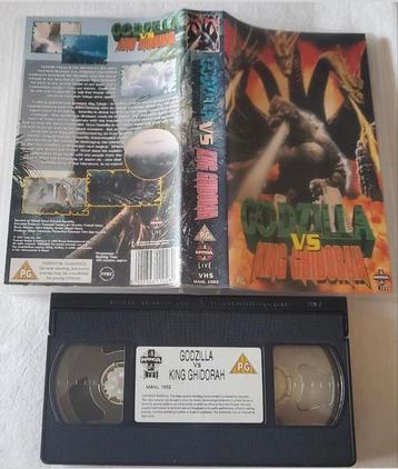 Manga Live Godzilla VS King Ghidorah VHS Actie/SciFi beschikbaar voor biedingen