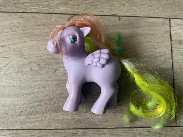 1984 Vintage G1 My Little Pony Tickle Rainbow, Kinderen en Baby's, Speelgoed | My Little Pony, Zo goed als nieuw, Ophalen of Verzenden