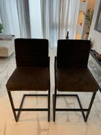 Set van 2 moderne barkrukken BRONX 71, Huis en Inrichting, Ophalen, 60 tot 90 cm, Zo goed als nieuw, Metaal
