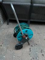 Gardena tuinslang haspel met tuinslang 20 m, Tuin en Terras, Tuinslangen, Ophalen, Zo goed als nieuw, Tuinslang