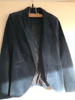 Donkerblauwe dames blazer mt 36, dun ribfluweel, Kleding | Dames, Ophalen of Verzenden, Zo goed als nieuw, Maat 36 (S), Blauw