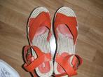 PULL EN BEAR SANDAAL, PULL EN BEAR, Zo goed als nieuw, Rood, Sandalen of Muiltjes