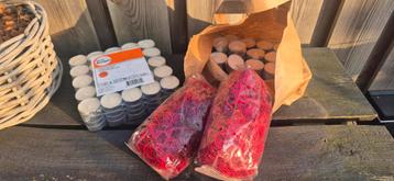 Theelichten beschikbaar voor biedingen