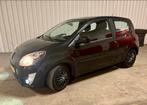 Renault Twingo 1.2 16V 2010 Zwart, Auto's, Renault, 839 kg, Twingo, 4 cilinders, 4 stoelen