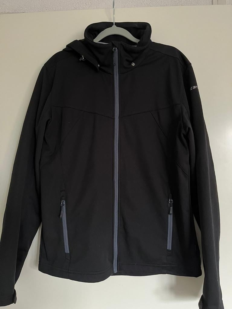 Zwarte Icepeak softshell jas maat 48, Icepeak, Maat 48/50 (M), Zwart, Ophalen of Verzenden