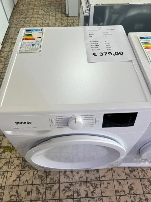 Gorenje 8 kg condensdroger nieuw, Witgoed en Apparatuur, Wasdrogers, Nieuw, Condens, Voorlader, 8 tot 10 kg, Minder dan 85 cm