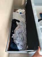 Grijze opbergbank, Ophalen of Verzenden, Zo goed als nieuw, Rechthoekig, Stof