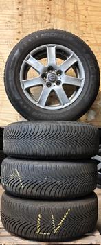 Winterset Volvo XC 70 - 16 inch - 5x108 - Michelin, Ophalen, 16 inch, Banden en Velgen, Winterbanden