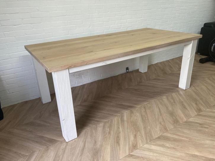 Eettafel Beaufort 200x100cm (Bommel Meubelen), Huis en Inrichting, Tafels | Eettafels, Gebruikt, 50 tot 100 cm, 200 cm of meer
