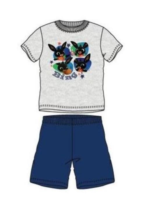 Bing Konijn Shortama - Grijs/Blauw - Maat 110, Kinderen en Baby's, Kinderkleding | Maat 110, Nieuw, Jongen, Nacht- of Onderkleding
