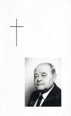 Simons Johannes 1917 Haaren 1990 Tilburg  priester, Verzamelen, Bidprentjes en Rouwkaarten, Bidprentje, Ophalen of Verzenden