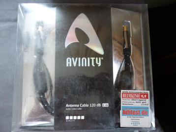 antenne kabel 120db 1m avinity NIEUW coaxkabel satelliet beschikbaar voor biedingen