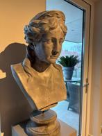 Prachtig borstbeeld/buste van steen met zuil, Antiek en Kunst, Ophalen