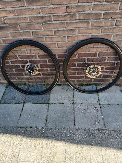 Race/Gravel Wielset Cannondale 28" Non Boost., Fietsen en Brommers, Fietsonderdelen, Gebruikt, Racefiets, Wiel, Ophalen