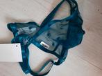 Doorzichtige string petrol kleur, nieuw., Kleding | Heren, Ondergoed, Ophalen of Verzenden, Slip
