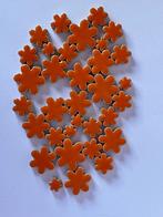 Mozaiek keramiek bloemetjes mix oranje 50 gram, Hobby en Vrije tijd, Knutselen, Nieuw, Ophalen of Verzenden, Materiaal